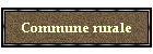 Commune rurale